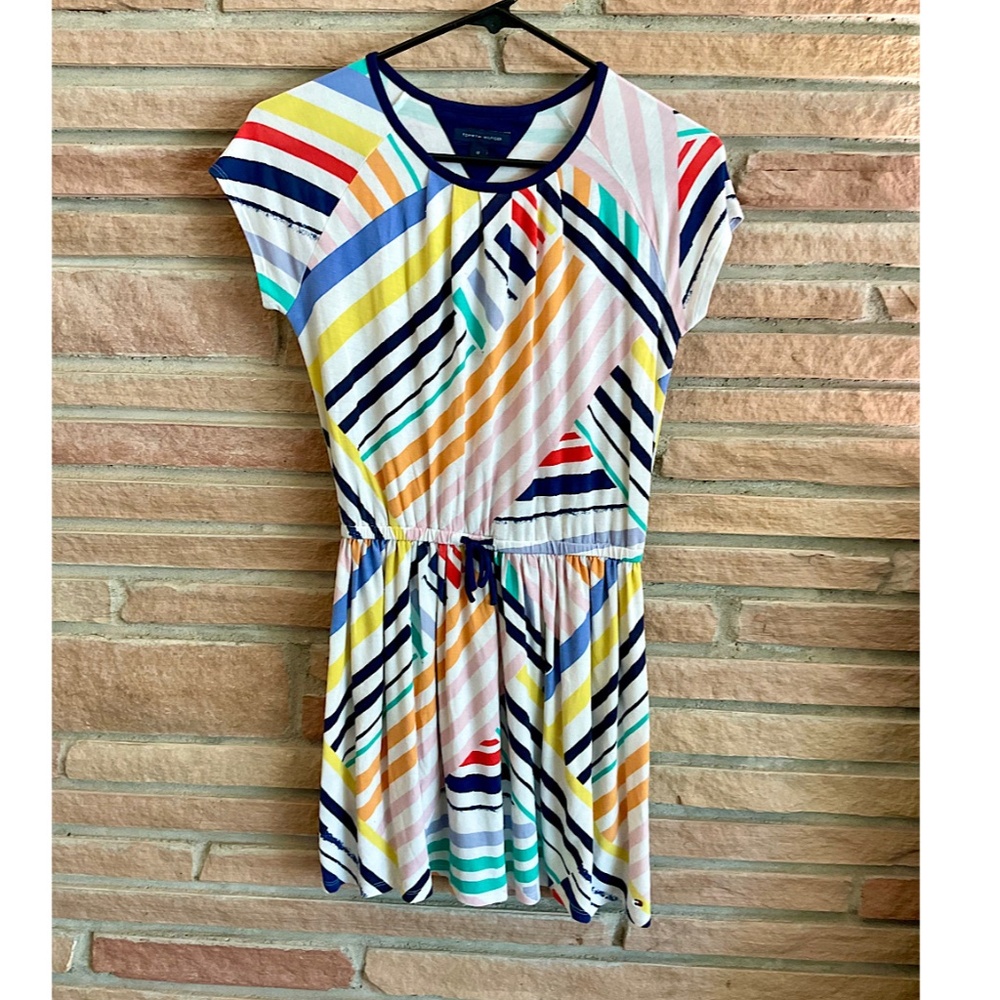 Tommy Hilfiger Kids Retro Style Stretch Dress - Picture 1 of 5